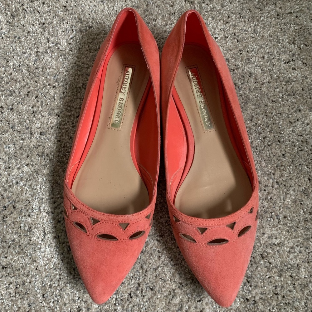 Audrey Brooke flats, size 8